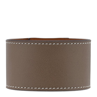Hermes Swift Kelly Dog Bracelet T1 Etoupe 2 of 3