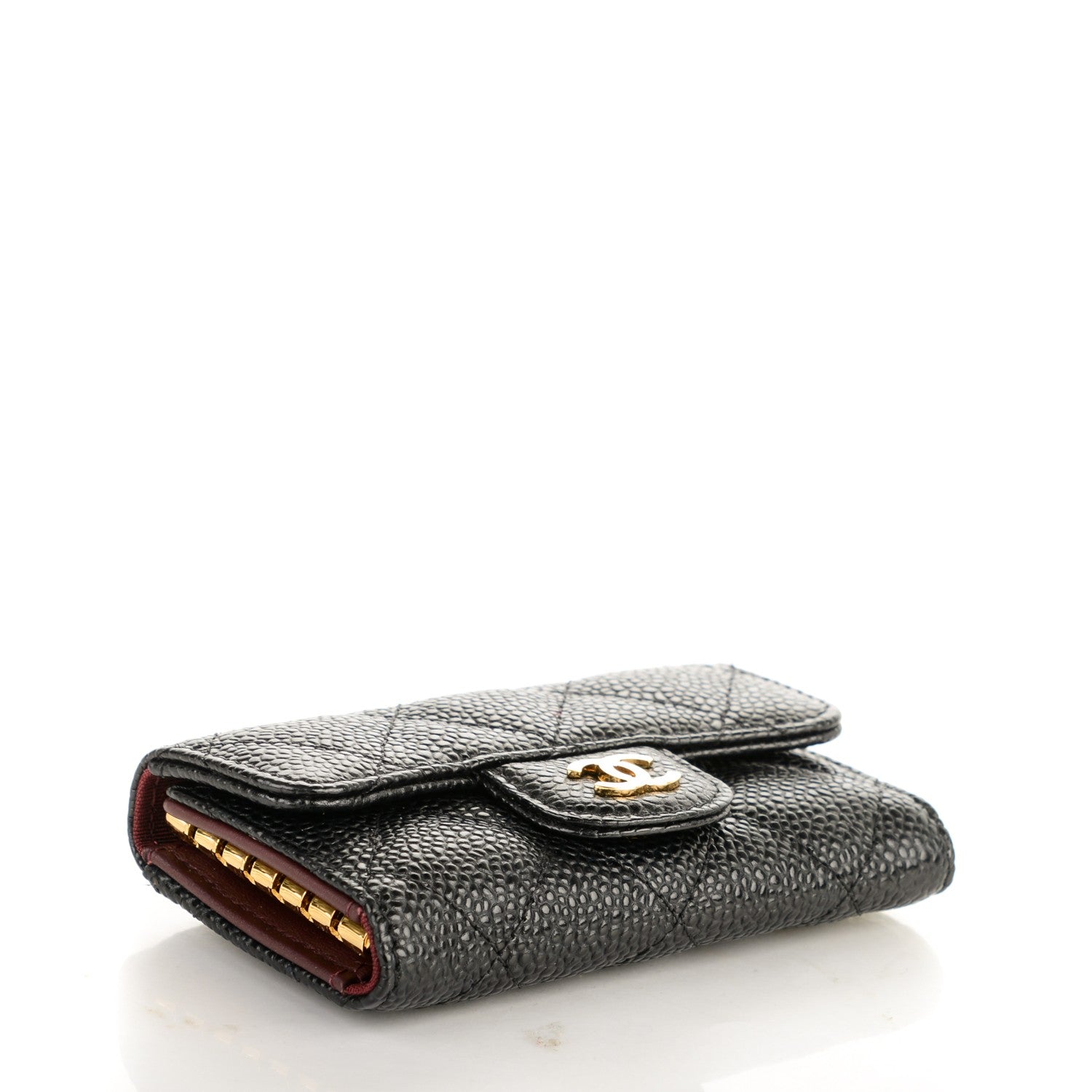 Chanel Caviar Quilted 6 Key Holder Black 12 of 16