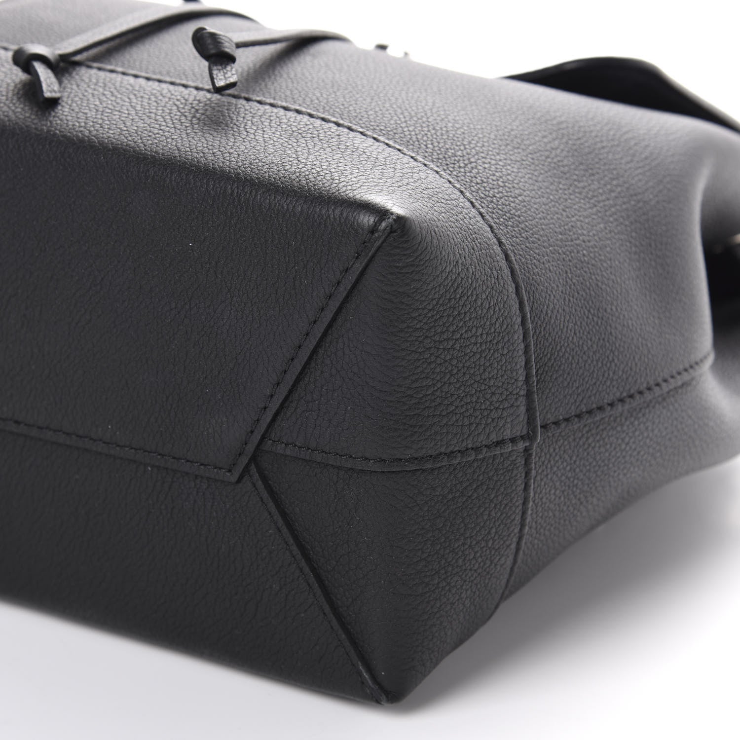Louis Vuitton Calfskin Lockme Backpack Black 6 of 13