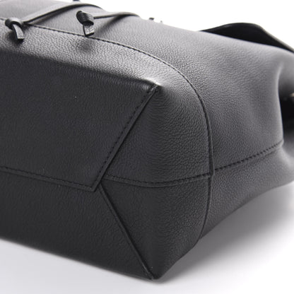 Louis Vuitton Calfskin Lockme Backpack Black 6 of 13