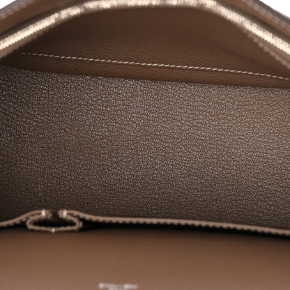 Hermes Taurillon Clemence Jypsiere 28 Etoupe 5 of 10
