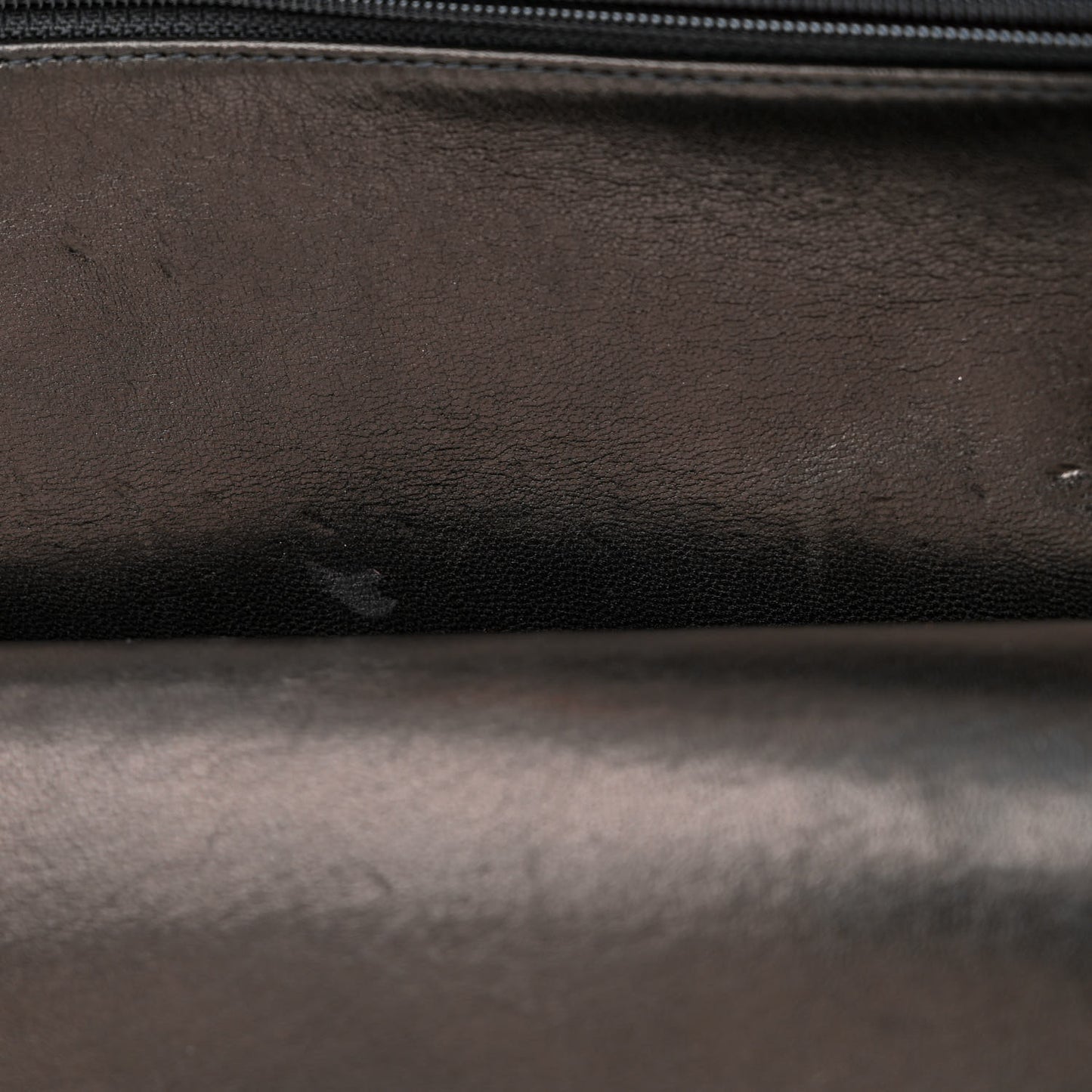 Lambskin Quilted Small Double Flap Black
