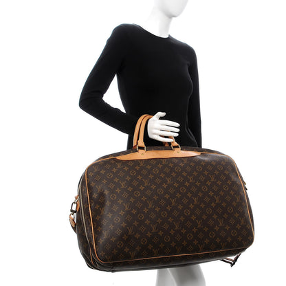 Louis Vuitton Monogram Alize 2 Compartment Luggage Travel Bag 3 of 15