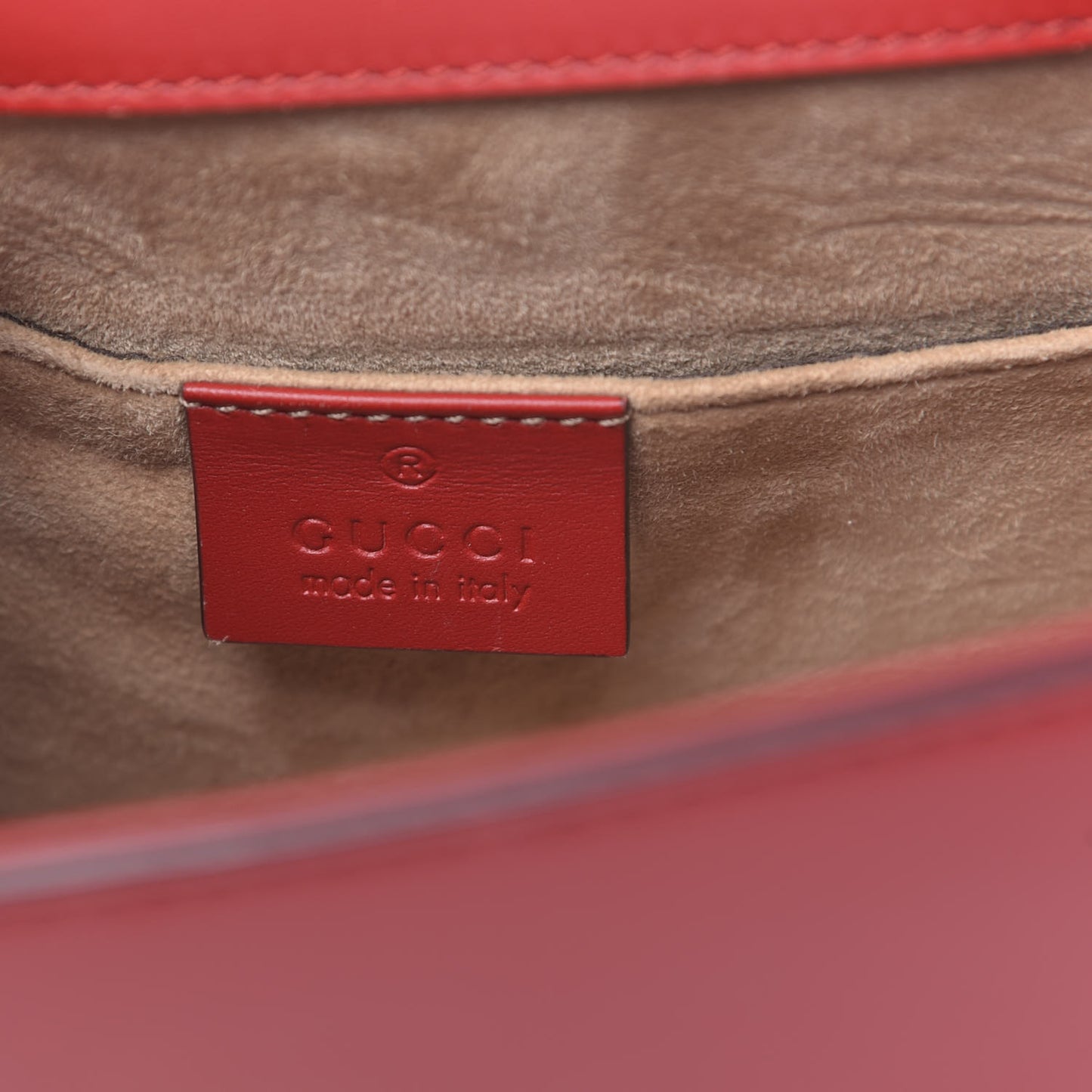 Calfskin Mini Sylvie Top Handle Bag Hibiscus Red