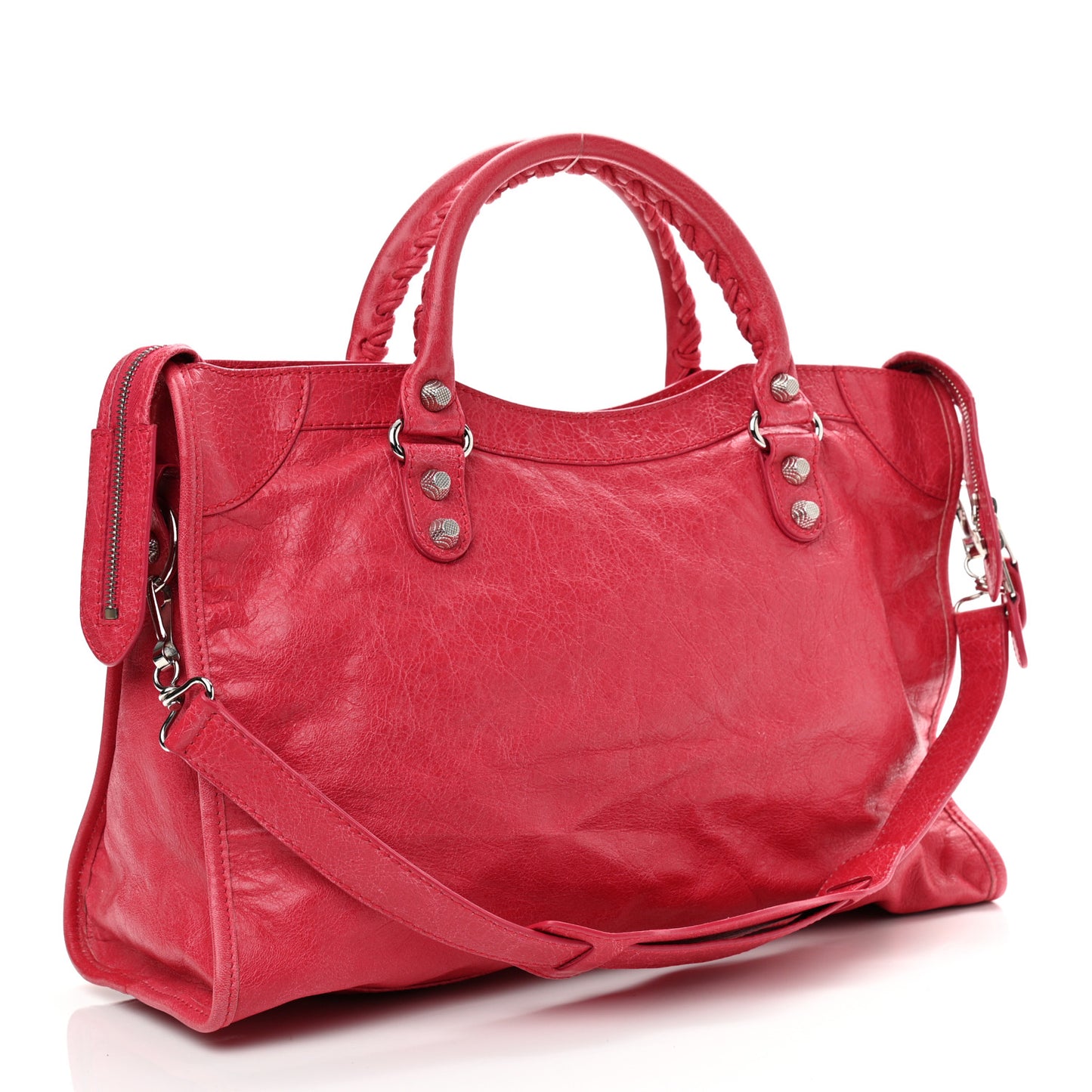 Agneau Giant 12 Silver Hardware City Rose Thulian