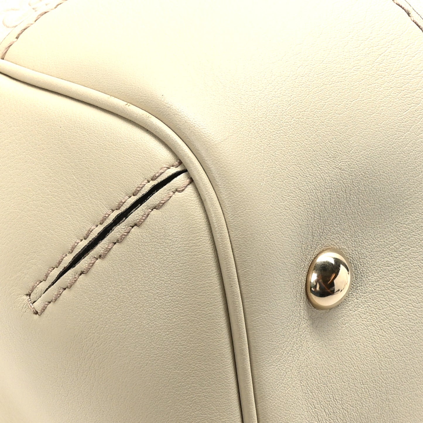 Guccissima Medium Mayfair Tote Off White