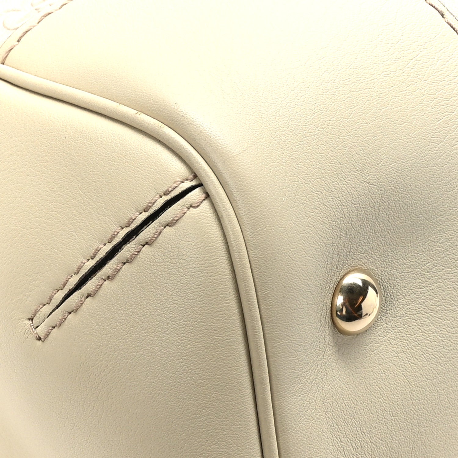 Gucci Guccissima Medium Mayfair Tote Off White 8 of 11