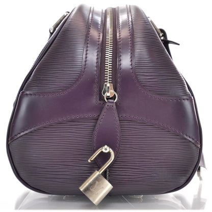 Louis Vuitton Epi Bowling Montaigne PM Cassis 4 of 10