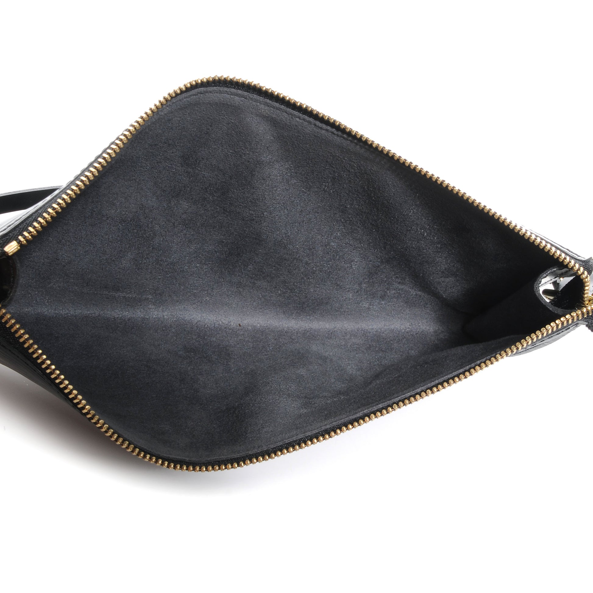 Louis Vuitton Epi Pochette Accessories 24 Black 5 of 7