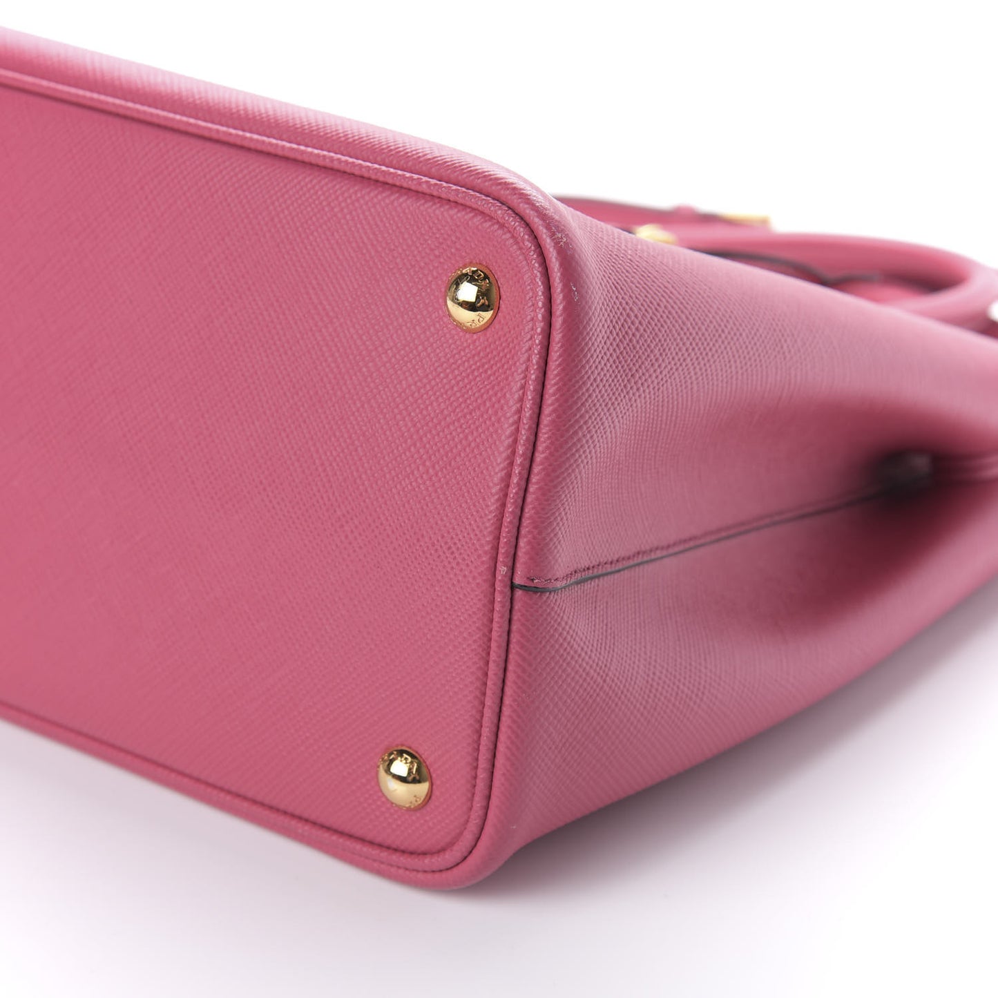 Saffiano Cuir Medium Double Bag Peonia