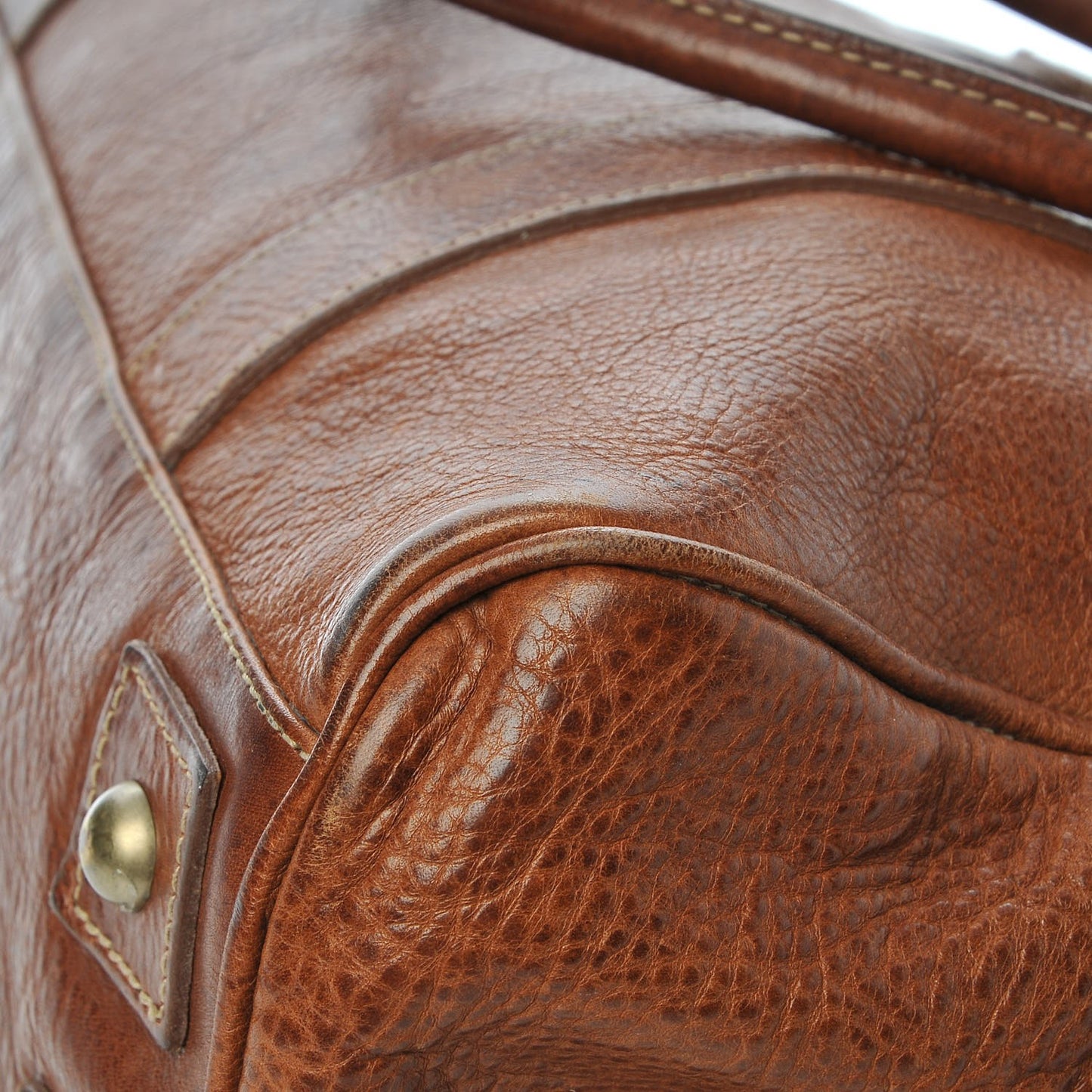 Natural Leather Bayswater Oak