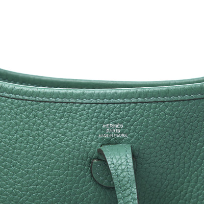 Hermes Taurillon Clemence Evelyne TPM Vert Vertigo 9 of 11