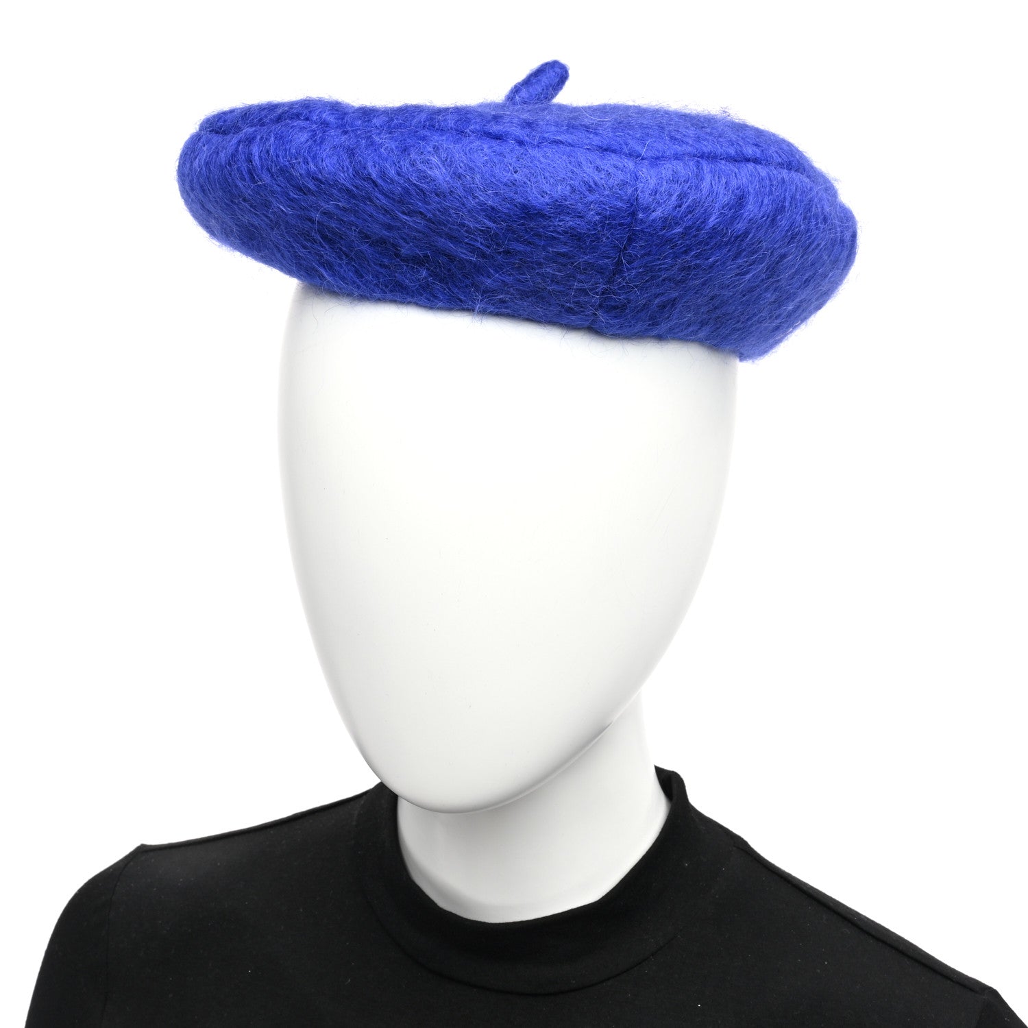 Gucci Wool Beret Hat S Blue 2 of 8