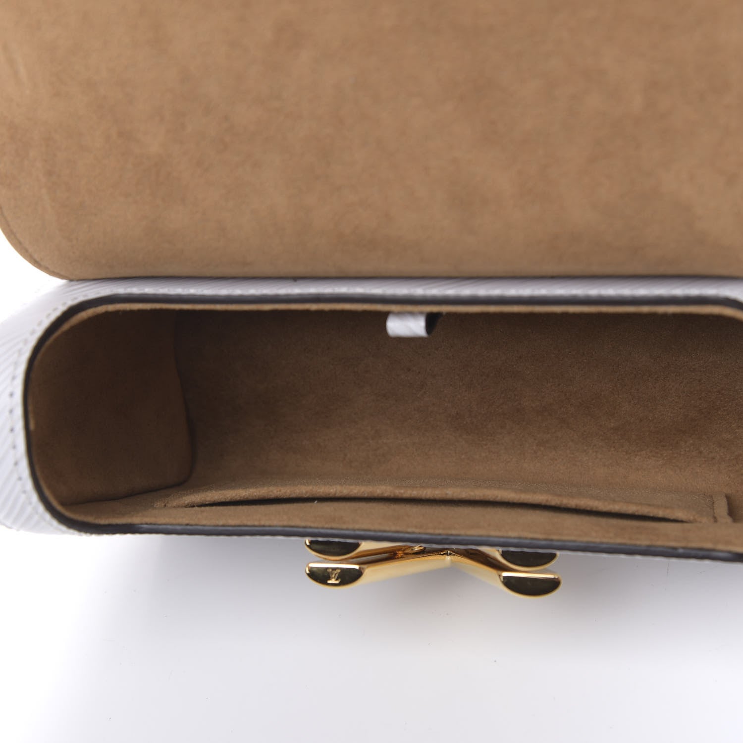 Louis Vuitton Epi Twist Shoulder Bag PM White 4 of 10