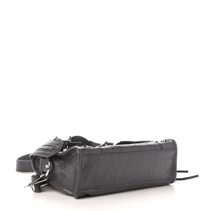 Balenciaga Agneau Classic Silver Hardware Mini City Gris Fossile 5 of 12