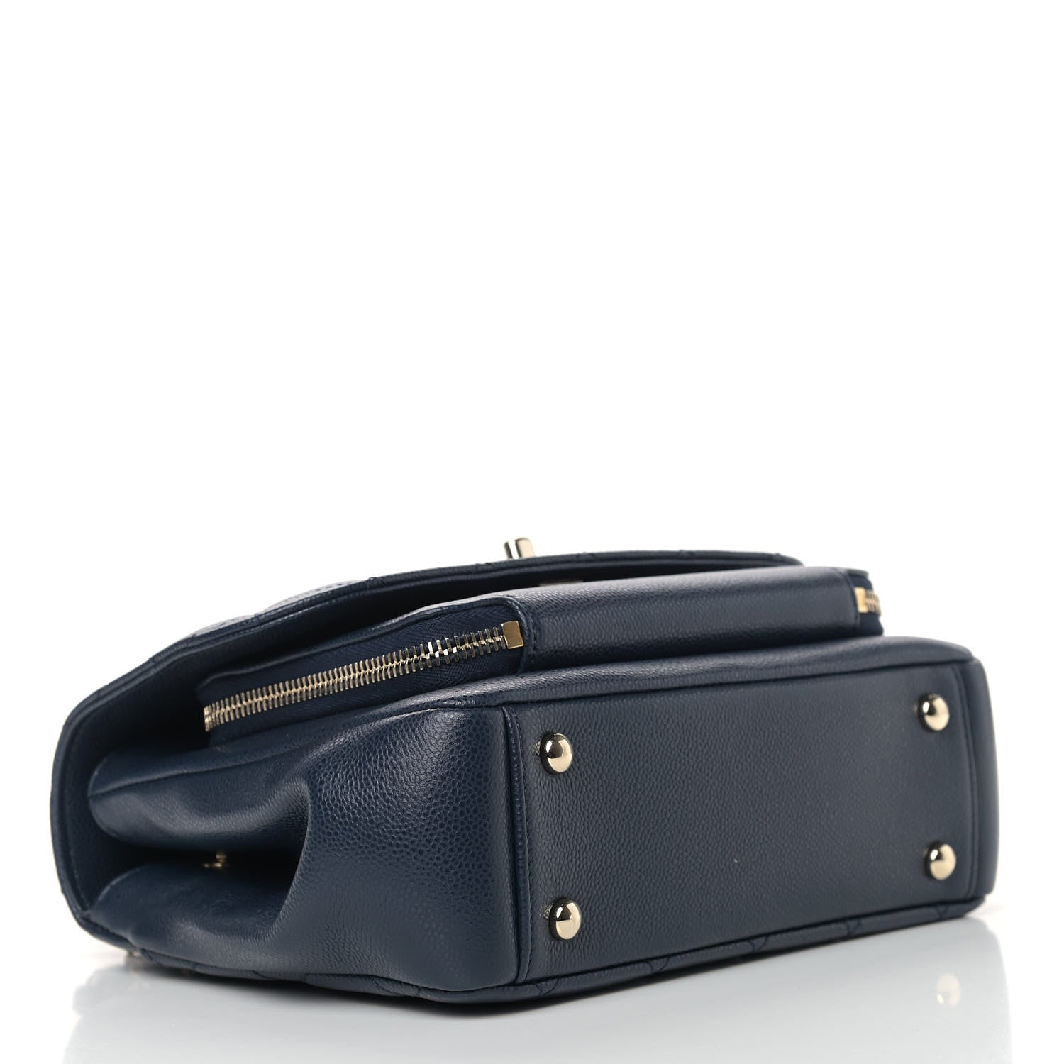 Chanel Caviar Quilted Medium Business Affinity Flap Navy 4 of 14