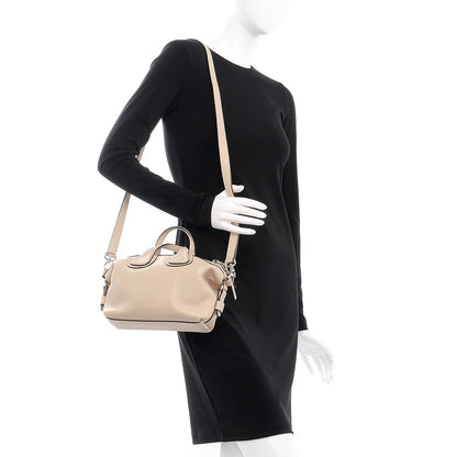 Givenchy Waxy Grained Calfskin Micro Nightingale Beige Buff 2 of 8