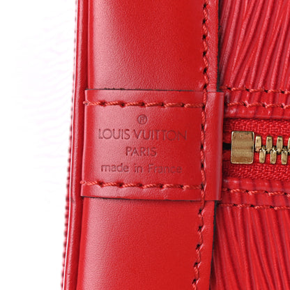 Louis Vuitton Epi Alma PM Castillan Red 7 of 10
