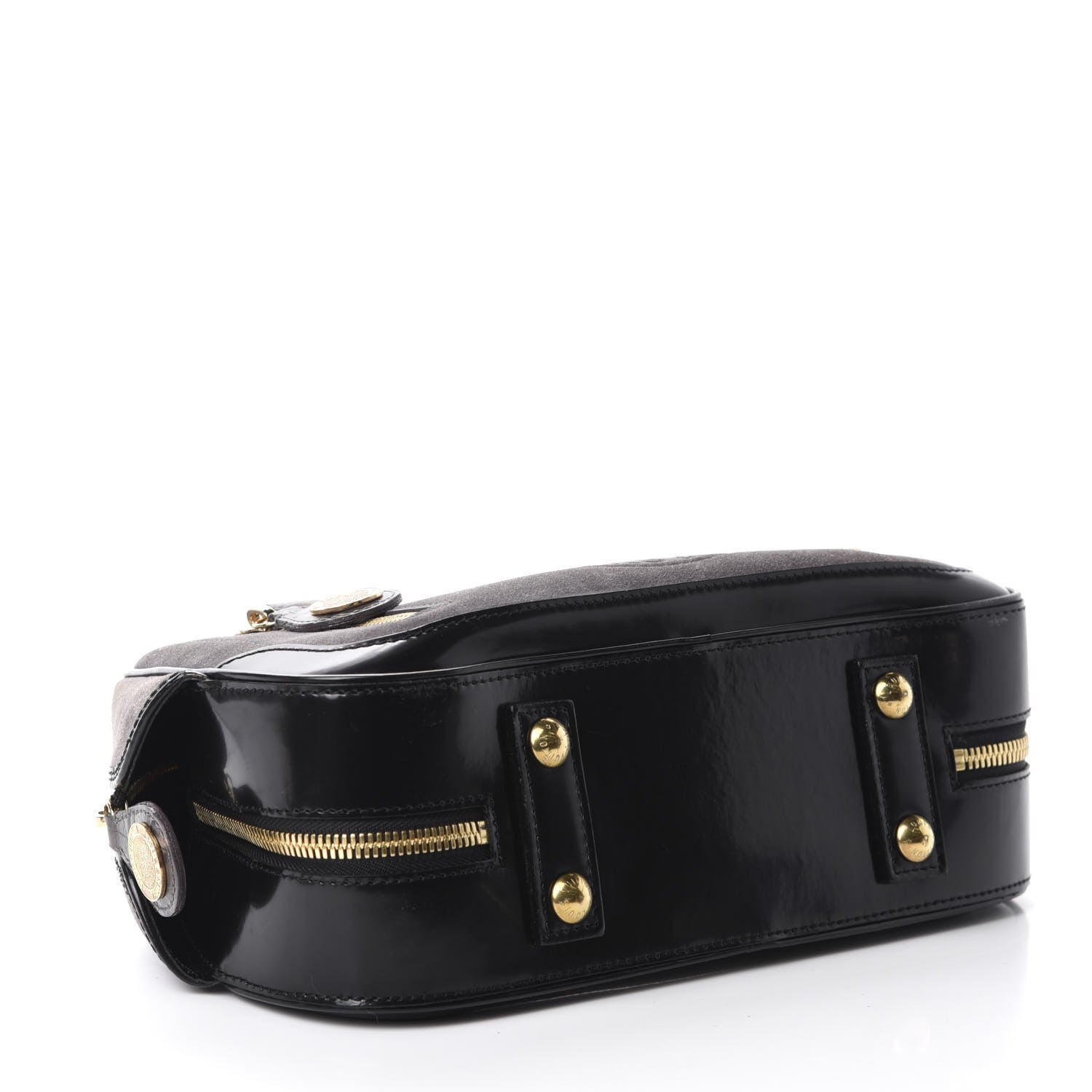 Louis Vuitton Havane Stamped Trunk Bowler PM Gray 4 of 10
