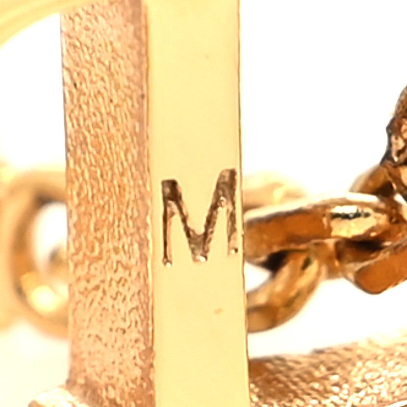 Metal Crystal Star CD Ring M Gold