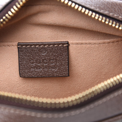 Gucci GG Supreme Monogram Web Mini Ophidia Shoulder Bag Brown 5 of 9
