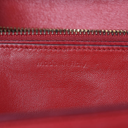 Celine Smooth Calfskin Large Classic Box Flap Bag Red 7 of 16