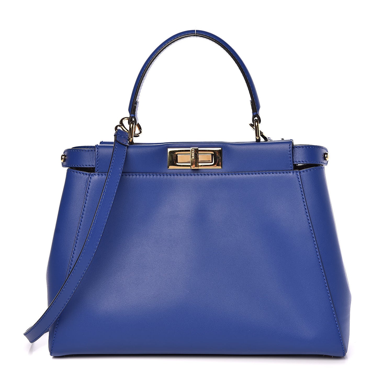 Vitello Morgan Fabric Jacquard Pequin Medium Peekaboo Iconic Satchel Blue Neon Tobacco