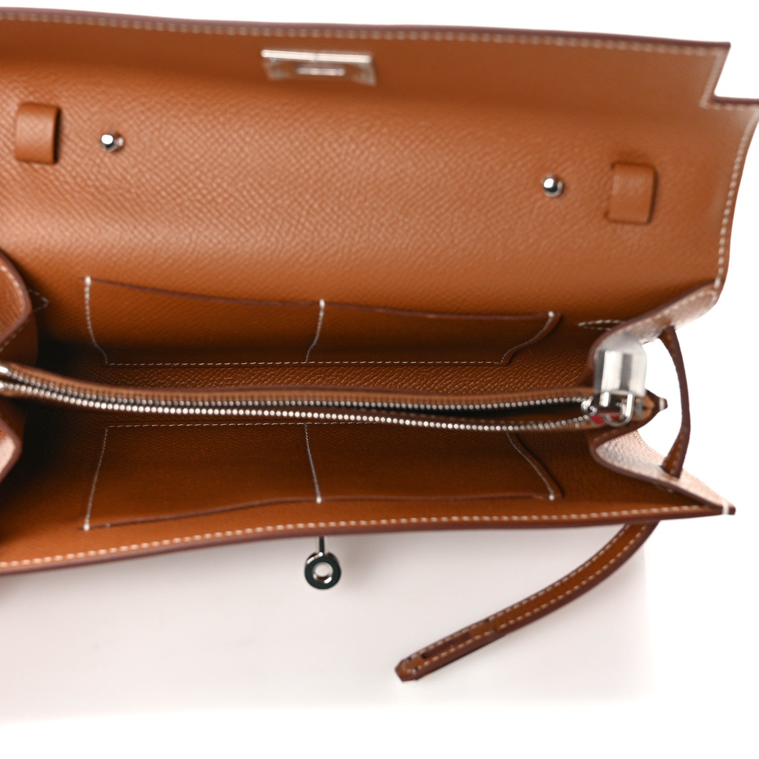 Hermes Epsom Kelly Wallet To Go Gold 5 of 9