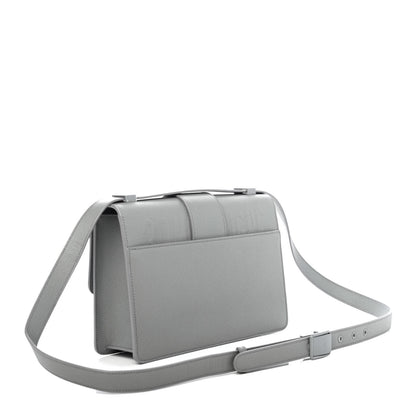 Christian Dior Ultra Matte Grained Calfskin 30 Montaigne Flap Bag Grey 2 of 4