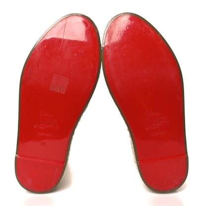 Christian Louboutin Calfskin Ariella Zeppa 130 Espadrille Sandals 40 Cuoio 5 of 8