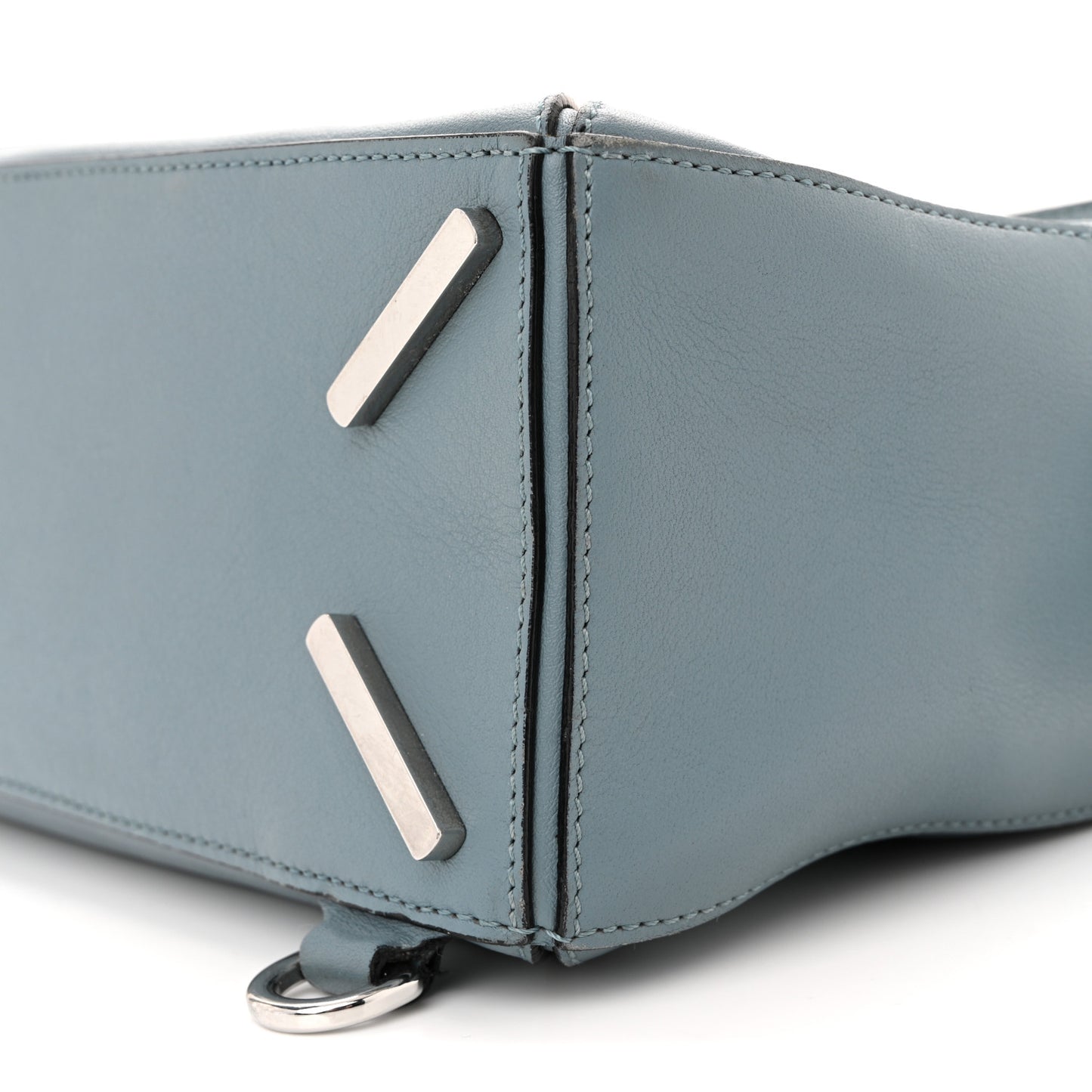 Calfskin Small Puzzle Bag Stone Blue