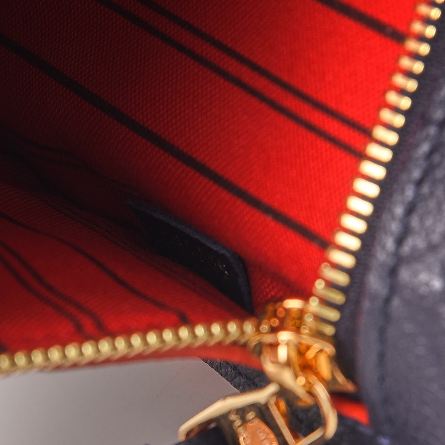 Louis Vuitton Empreinte Pochette Metis Marine Rouge 8 of 9