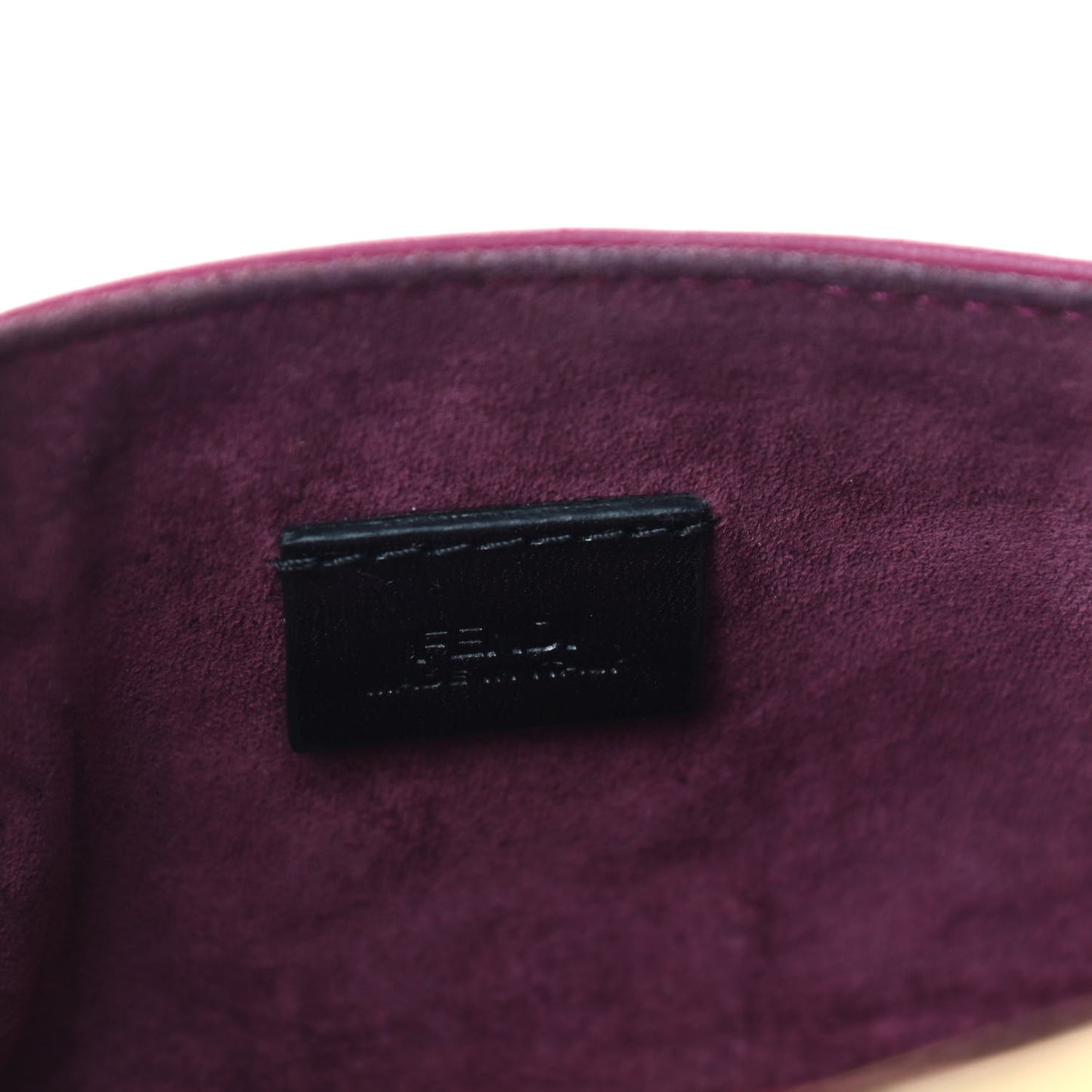 Shiny Nappa Mini Be Baguette Shoulder Bag Ciclamino