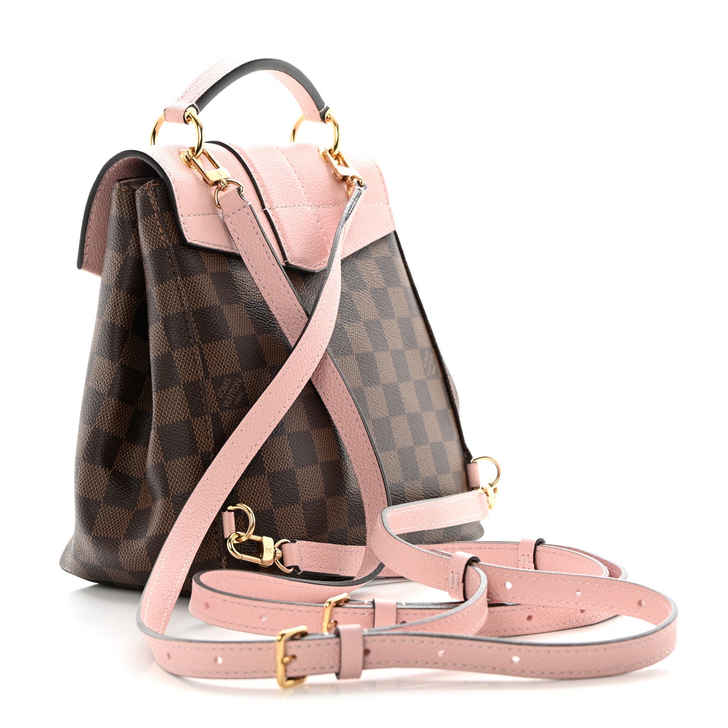 Damier Ebene Clapton Backpack Magnolia