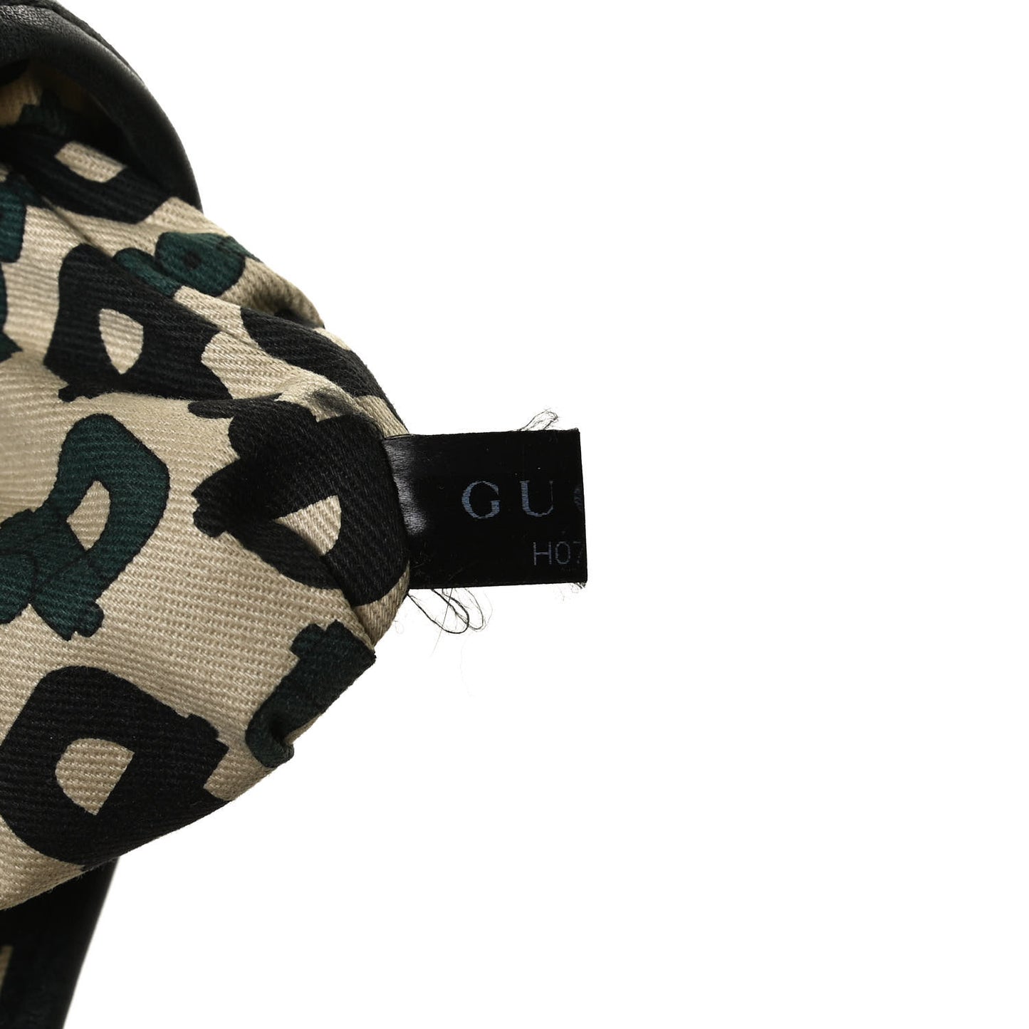 Guccissima Medium Abbey Shoulder Bag Black