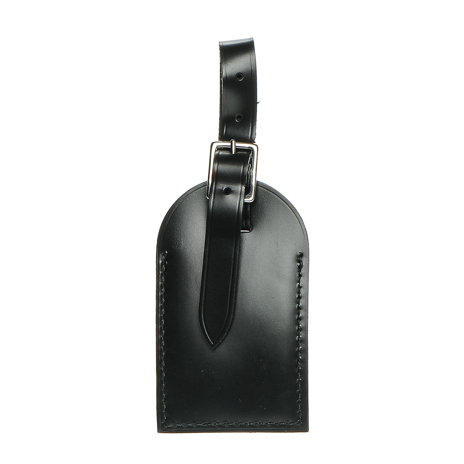 Louis Vuitton Calfskin Luggage Tag Black 2 of 3