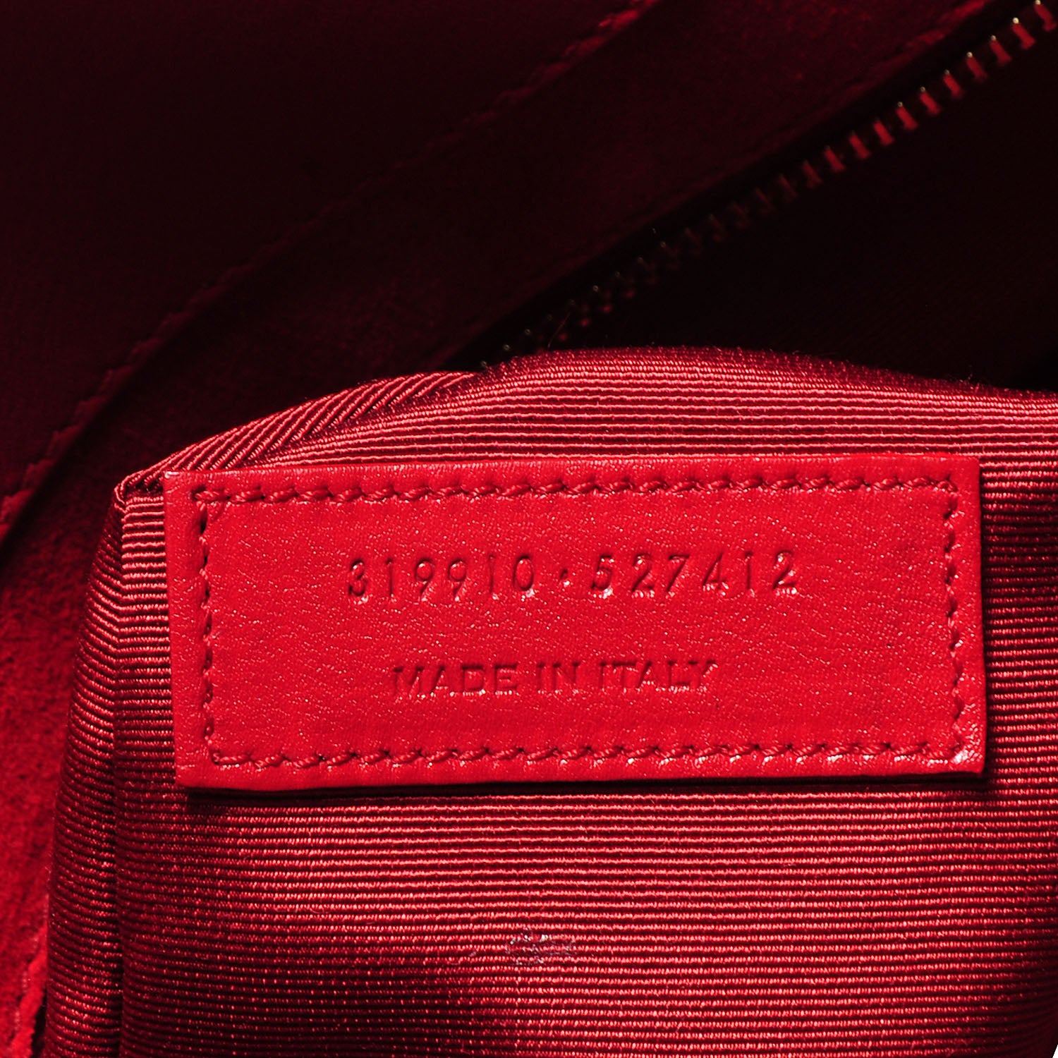 Saint Laurent Smooth Grained Calfskin Large Sac de Jour Carryall Rouge Orient 8 of 8
