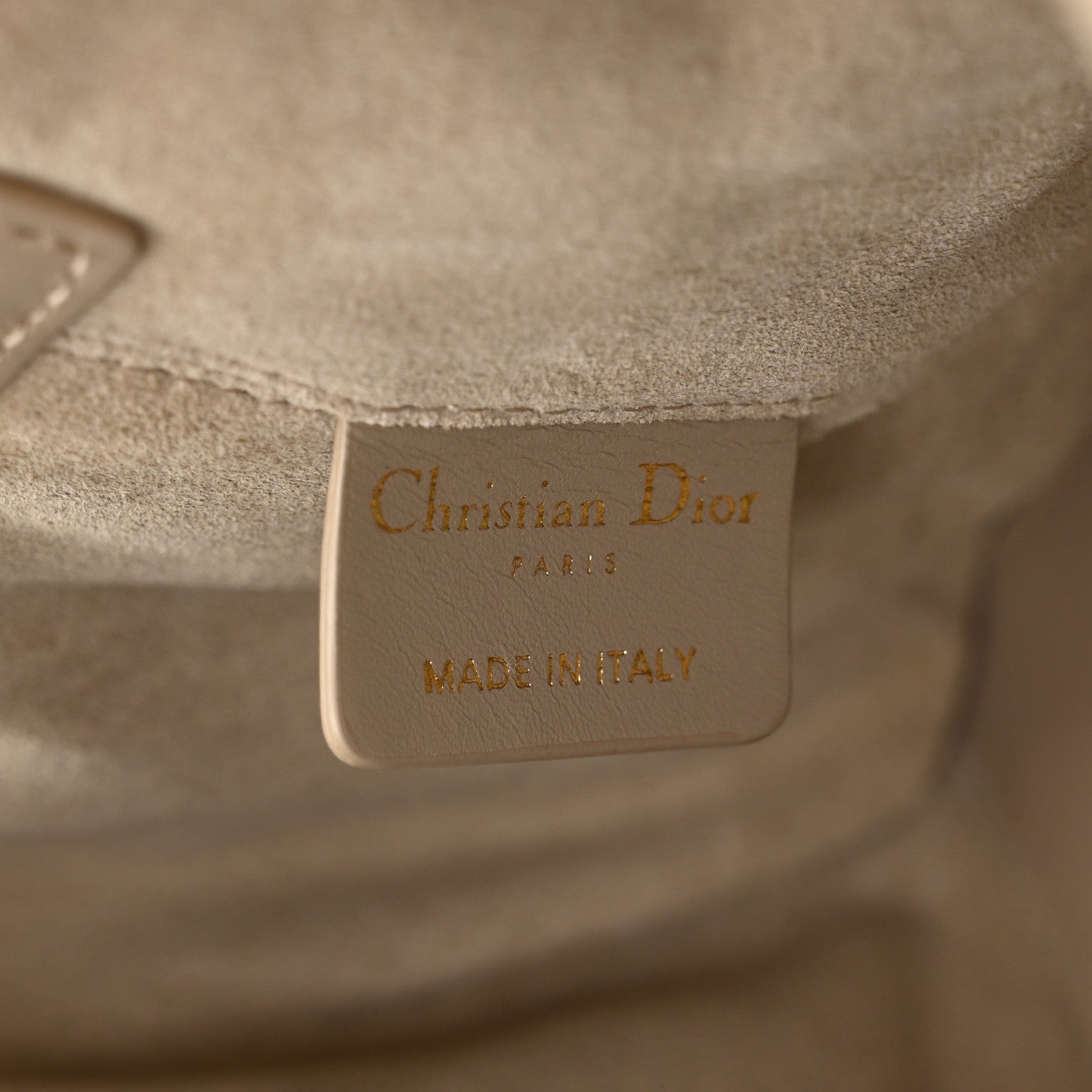 Christian Dior Calfskin Macrocannage Medium Toujour Powder Beige 7 of 12