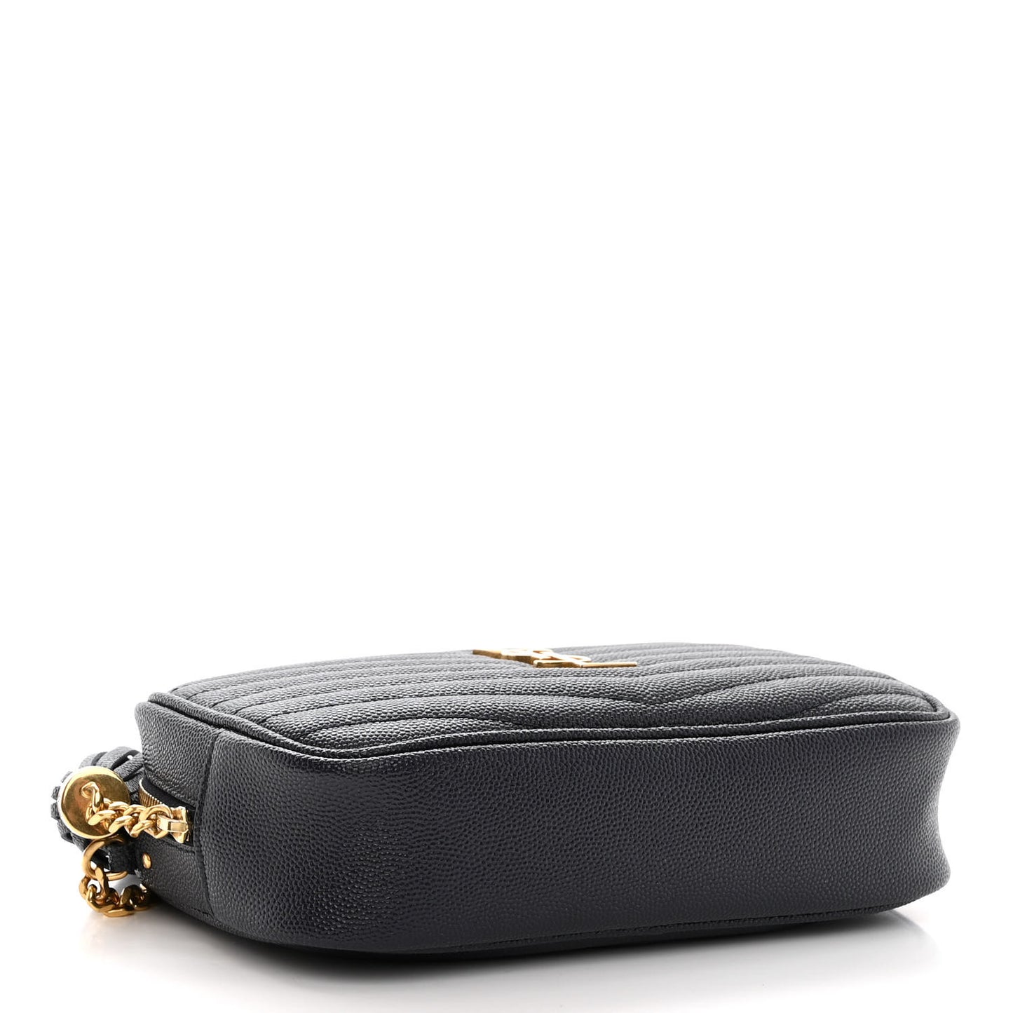 Grain De Poudre Matelasse Monogram Mini Lou Camera Bag Deep Marine