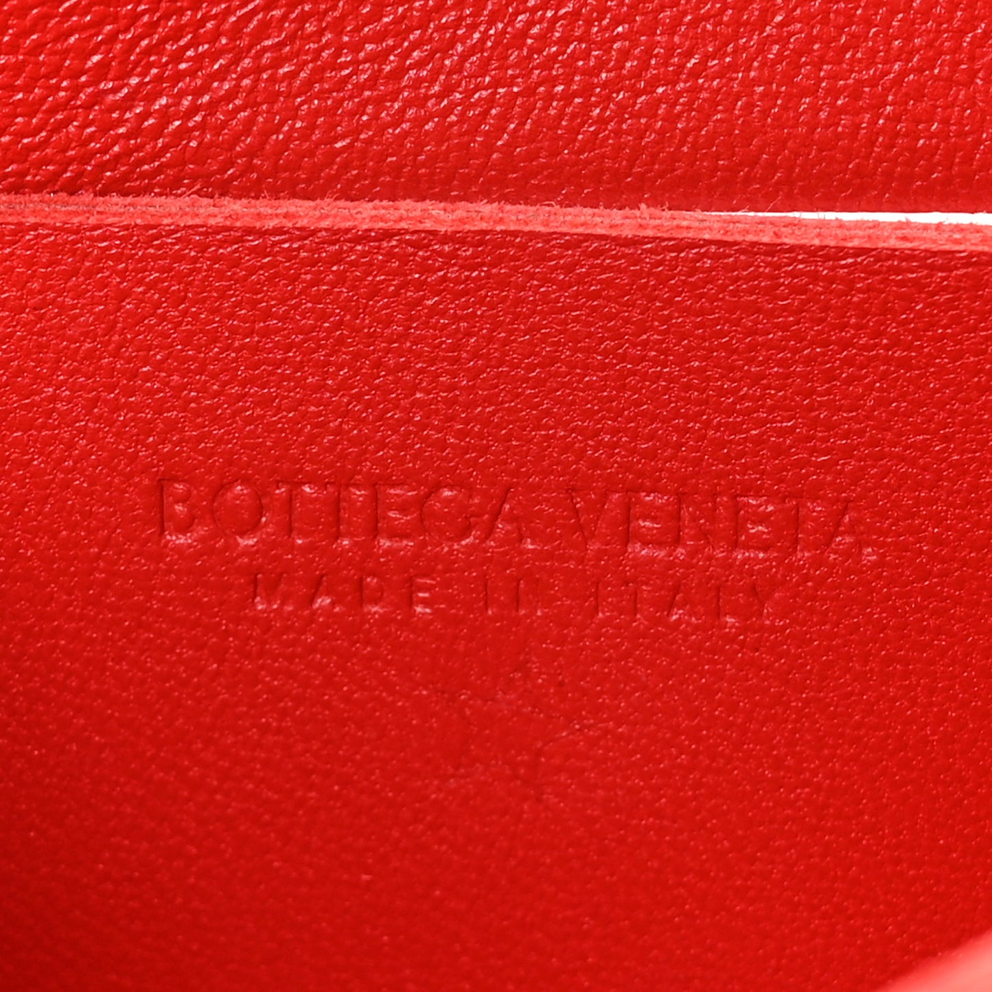 Nappa Maxi Intreccio The Belt Cassette Bag Bright Red