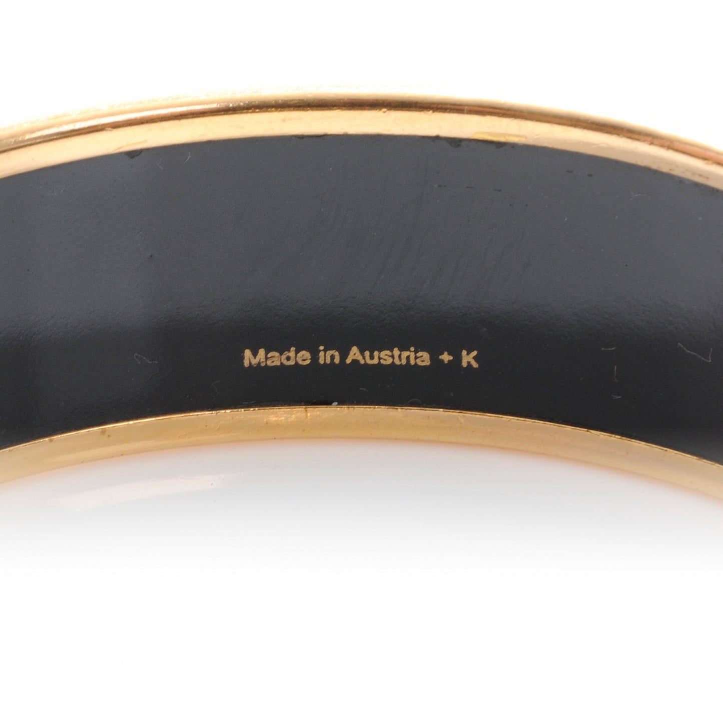 Enamel Printed Carriages Wide Bracelet 65