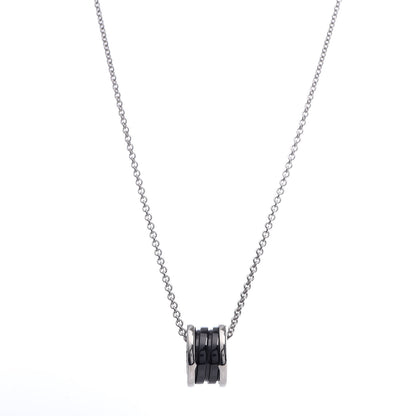 Bulgari Sterling Silver Ceramic Save The Children Pendant Necklace 1 of 7