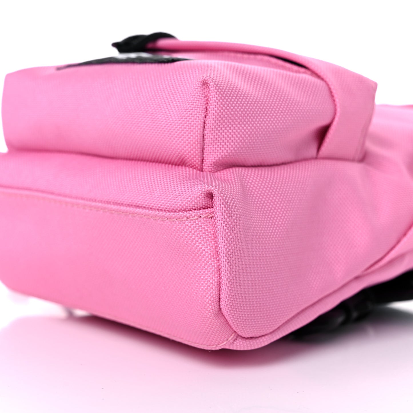 Recycled Casual Nylon Mini Oversized Backpack Pink
