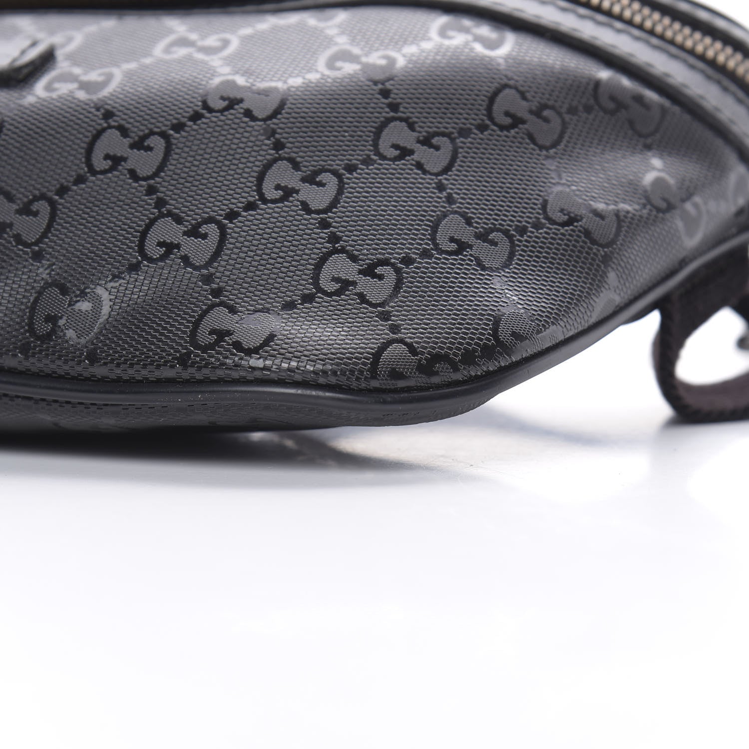 Gucci Imprime Monogram Belt Bag Black 10 of 13