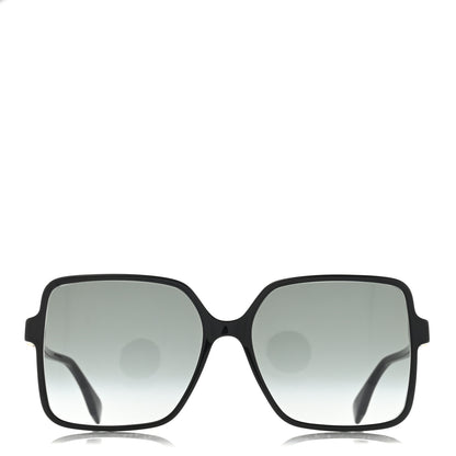 Fendi Square Sunglasses FF 0411/S Black 2 of 6