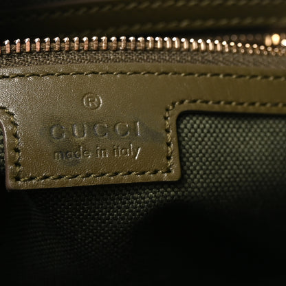 Gucci Calfskin Canvas Beaded Floral Medium Jackie 1961 Multicolor 6 of 10