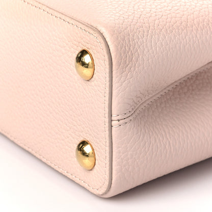 Louis Vuitton Taurillon Python Capucines BB in Pink 9 of 9