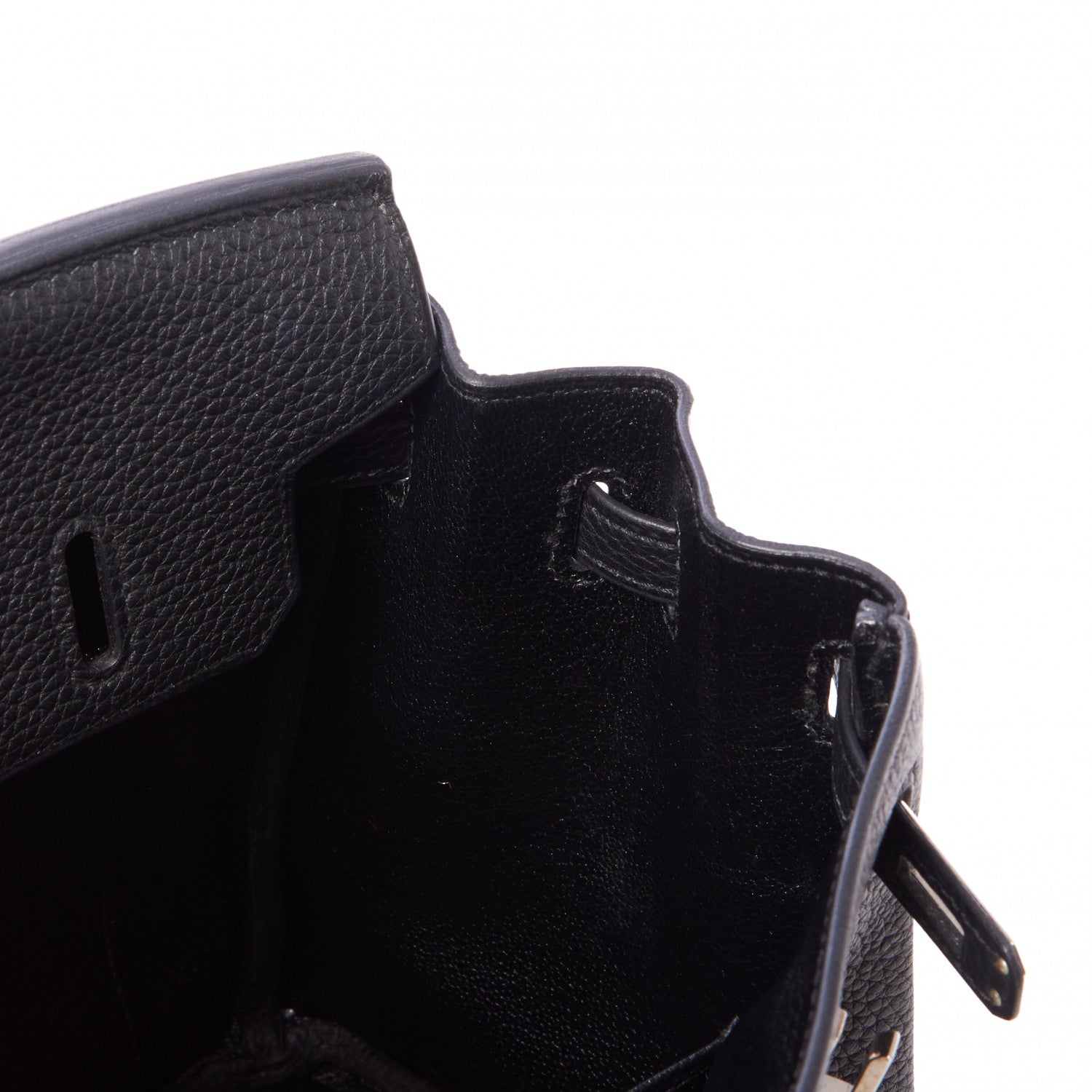 Hermes Togo Birkin 25 Black 19 of 32