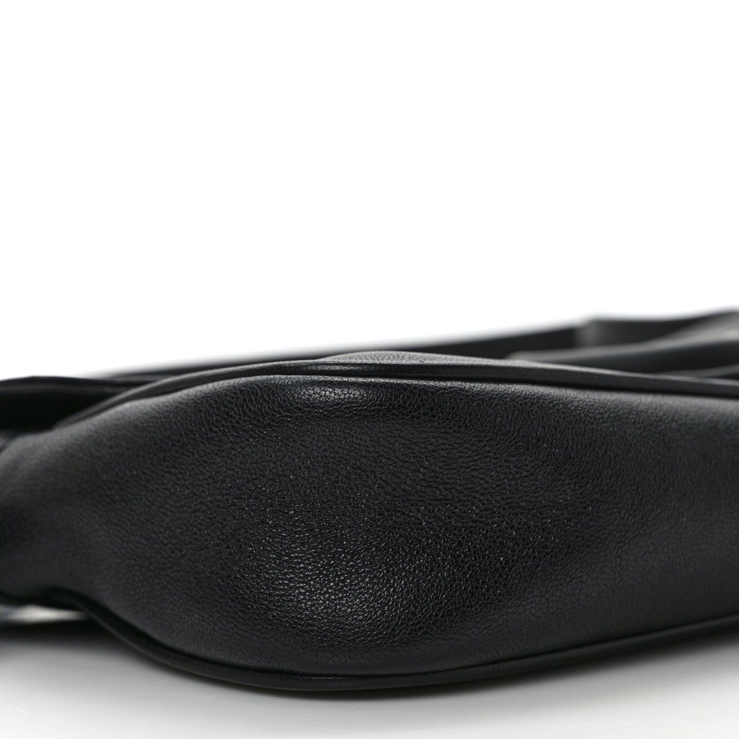 Goatskin Small GG Monochrome Aphrodite Shoulder Bag Black