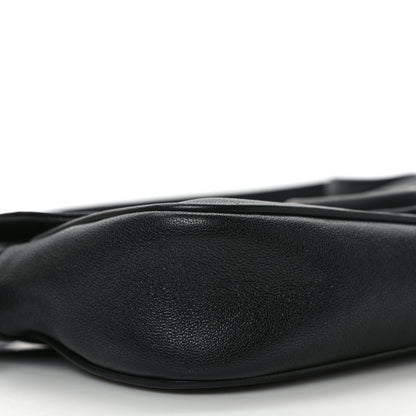Gucci Goatskin Small GG Monochrome Aphrodite Shoulder Bag Black 7 of 8